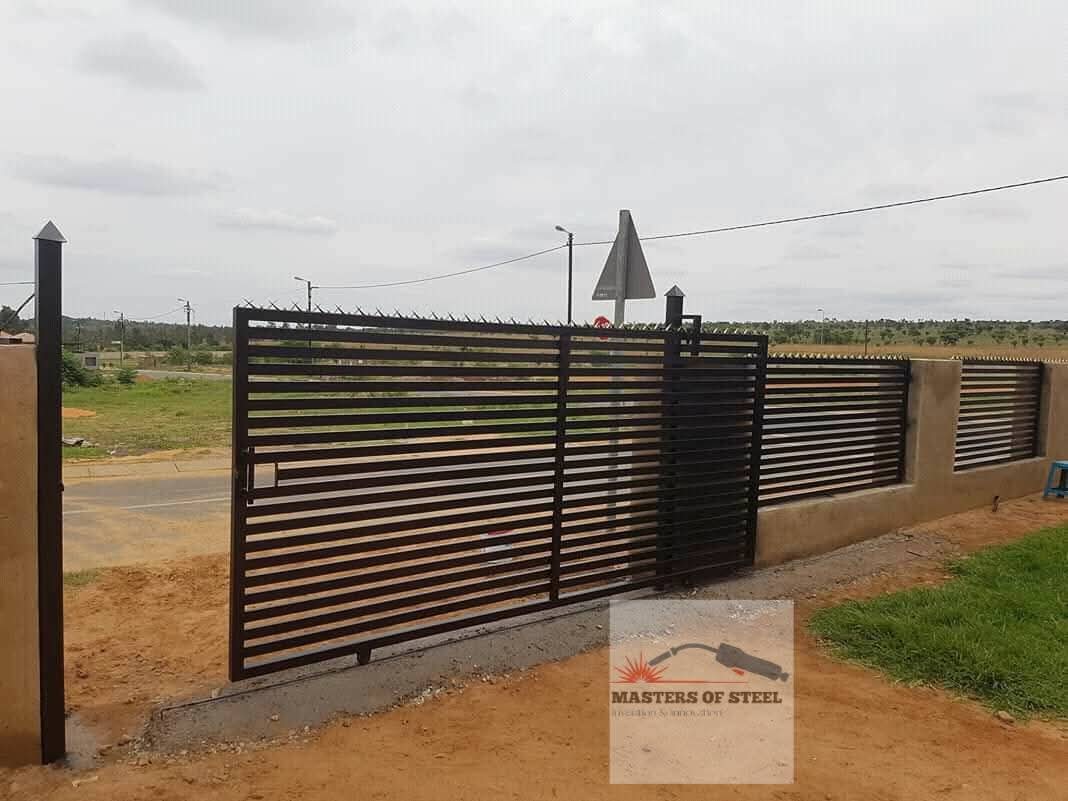 Rectangular Tube gate with 30mm spacing